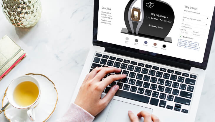 Komponer Gravsteiner